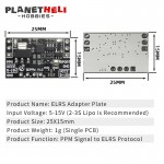 PPM TO ELRS Adapter Board CSFR Protocol 2-3S LiPo